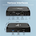 Miniatyrbillede 6 af 7: 4GB 64GB X96 Max Plus Ultra TV Box Android 11 Amlogic S905X4 2.4G/5GHz Dual WiFi BT4.0 USB3.0 Support AV1 H.265 8K 24fps 4K 60fps HDR Set Top Box EU EU 4GB 64GB