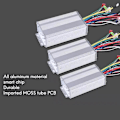 Miniatyrbillede 2 af 4: 36V 500W 12 Rørs Børsteløs Controller Aluminiumlegering E-Cykel Børsteløs Motor Controller til Elektrisk Cykel Scooter