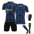 Miniatyrbillede 5 af 10: 21-22 Second Away Royal Blue Fodboldtrøje Børne- og voksenstørrelser Primær- og sekundærskoleelever Træningstrøje Nr. 7 Stjerne No number for the second away game XS#