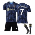 Miniatyrbillede 1 af 6: Cristiano Ronaldo #7 Cr7 2021-2022 Manchester Fodboldsæt 20