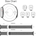 Miniatyrbillede 5 af 6: Magnetisk Rem i Rustfrit Stål Kompatibel med Apple Watch Rem - Milanese Loop Udskiftningsrem i Metal Mesh til iWatch Remme til Kvinder og Mænd