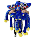 Miniatyrbild 3 av 3: 100cm/80cm/40cm/20cm Poppy Playtime Plyschleksak Karaktär Huggy Wuggy Dockan[pb] DB blå blue 20 cm