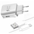 Pikkukuva 1 / 4: Paketti Laturi + Kaapelin Motorola Moto G32:lle Nopea laturi Erittäin tehokas ja nopea UUSI SUKUPOLVI 3A USB Type C -KAARELLA