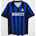 Miniatyrbilde 1 av 2: Inter Milan hjemmetreningsdrakt fra 98-99 sesongen - Retro Ronaldo NO.7 Ronaldo NO.7 L