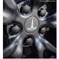 Miniatyrbild 5 av 5: Tesla Model 3 YSX Hjulkapselkit Navkapsel Hjulmutter Skydd Svart Röd Vit Grå Med 4 Navkapslar 20 Mutter Sky(FQ) Black Red Matte