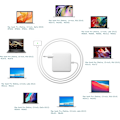 Miniatyrbillede 2 af 6: 85W Magsafe 2-oplader til Apple Macbook Pro 13\" 15\" 17\"