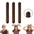Miniatyrbild 1 av 3: Värmefria Hårcurlers - WELLNGS - Brun Brown