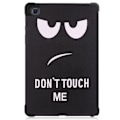 Miniatyrbild 2 av 5: Slim Fit fodral till Samsung Galaxy Tab A7 10.4\" - Do not touch Svart