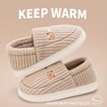 Miniatyrbillede 2 af 10: Søde Bjørn Plys Sko til Kvinder, Fuzzy Varme Slip-On Indendørs Anti-Slip Sko, Soveværelsessko beige EU40 41