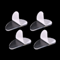 Miniatyrbilde 3 av 5: Nesebeskyttelse for briller silikon transparent 5 par (19 mm)