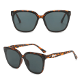 Miniatyrbild 1 av 7: DL GLASÖGON Personliga solskydd Retro Fyrkantiga Solglasögon Koreanska milda Mode monster Oversized Solglasögon 2024 C2 Fashion Sunglasses
