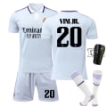 Miniatyrbild 7 av 11: Nytt 22-23 Real Madrid fotbollströja herr nr 10 Modric nr 9 Benzema tröja barn tränings- och tävlingsuniformer Size 15 + No Socks XXL size 185-195CM height