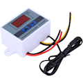 Miniatyrbilde 4 av 5: 12V termostat 12V temperatursvitsj DC 12V 120W digital temperaturkontroll termostatbryter med vanntett sensorprobe