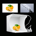 Miniatyrbild 4 av 7: Fototält / Ljusbox med LED-panel - Fotobox (550LM) Vit