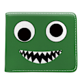 Miniatyrbillede 4 af 4: Rainbow Friends Tegnebog-Kortholder Møntpung Roblox Spil Tegnebog D