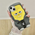 Miniatyrbilde 2 av 5: Apple-dukke Passer Iphone 15/14promax Mobilveske Xs/Xr Tegneserie Svampebob Firkant Patrick Stjerne Svampebob Firkant Spongebob Squarepants iPhone11