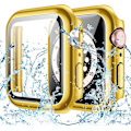 Miniatyrbilde 1 av 5: Vanntett deksel for Apple Watch 44mm SE (andre generasjon) Gull Gold 44mm