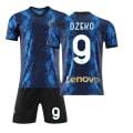 Pikkukuva 6 / 11: 21-22 Inter Milan kotipaita nro 10 Lautaro nro 7 Sanchez nro 9 Dzeko jalkapallokenttäpuku sukilla Inter Milan home without numbers 22#