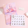 Miniatyrbillede 2 af 4: 24 stk Julekalender, DIY Julearmbåndssæt 24 Dages Nedtælling Charm Smykker Blind Box Juledekorationer til Børn