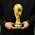 Miniatyrbilde 1 av 7: Verdensmesterskap fotballtrofé i harpiks, replikat trofémodell for fotballfans 21 cm