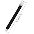 Miniatyrbilde 6 av 6: Flyselbelteforlenger, justerbar med spenne 50-80 cm - Perfet