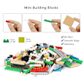 Miniatyrbild 5 av 5: Byggsats för tonåringar och vuxna, Tyskland berömda arkitektur miniblock set, Neuschwanstein slott modellkit 4200 delar
