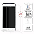 Miniatyrbilde 1 av 4: Pakke med 3 skjermbeskyttere for Ulefone Armor X5 i ultra-motstandsdyktig herdet glass (maksimal hardhet)