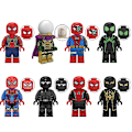 Miniatyrbild 2 av 5: 18 st Spiderman Venom minifigurer byggklossar actionfigur set