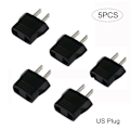 Miniatyrbild 1 av 2: 5 st 110V till 220V omvandlingsadapter Pluggar Reseadapter Omvandlare US Plug