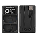 Pikkukuva 3 / 11: EN-EL14 LCD-näyttö USB-kaksikanavainen kamerakakun lataus Nikon D5300 D5200 D5100 D3100 -malleille