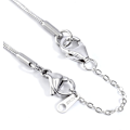 Pikkukuva 4 / 7: Kaulakorun pidennysketjut, 925 hopea Kaulakorun pidennysketjut, 14K kultapinnoitettu Kaulakorun pidennysketju Ketjun pidennys Choker-kaulakoru Rannekorun pidennysketjut D-silver