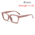 Pikkukuva 1 / 10: Luku-lasit Presbyopia-lasit RUSKEA VOIMAKKUUS +1.00 kulma brown Strength +1.00-Strength +1.00