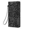 Miniatyrbillede 2 af 4: Frosted Læder Etui til Mandala Emed Retro Telefon Sort(FQ) For Samsung Galaxy S20 FE Black