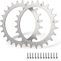 Miniatyrbilde 1 av 5: x premium rustfrie spiker for Worx S/m modell, 2 x rustfrie skruspikker Trekkforsterker, robotgressklipper Hjulstørrelse 205 mm