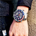 Miniatyrbild 2 av 5: Fashion Sport Militär Guld Kvarts Armbandsur Herr 2023 Toppmärke Lyx Kronograf Armbandsur För Herr Armbandsur gold with box 1