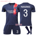 Miniatyrbild 7 av 11: 23-24 Ny säsong Paris Saint-Germain fotbollströja 30 Messi 10 Neymar 7 Mbappe tröjset number 6 M