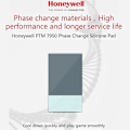 Miniatyrbilde 3 av 5: Honeywell - Ptm7950 Termisk Pute, Bærbar PC CPU GPU Faseendring Kjølepasta 80*80