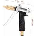 Miniatyrbillede 3 af 5: Vandpistol Højtryksvandpistol Justerbar Vandstrøm, T-Audacity, Kraftig til Bilvask, Rengøring, Havevanding