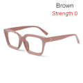 Pikkukuva 1 / 10: Luku-lasit Presbyopia-lasit RUSKEA VOIMAKKUUS 0 VOIMAKKUUS kulmakarva brown Strength 0-Strength 0