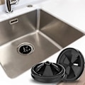 Miniatyrbillede 4 af 5: HKK Insinkerator Evolution Kompatible Grinder Discs Stænkskærm (4-pak)