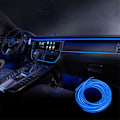 Pikkukuva 1 / 5: Auton sisävalot, 5m auton LED-valonauha, 5v auton LED-sisävalonauha, sopii kaikkiin automalleihin tunnelmavalaistus (sininen)