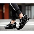 Miniatyrbillede 2 af 5: Åndbare løbesko Blade Slip on Sneakers Herre Sort Størrelse 39 sort black 24.5cm