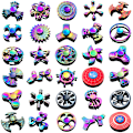 Miniatyrbild 2 av 6: Legering Fingertop Gyroskop Dekompression Leksak Hand Spinner Fingertop Gyroskop seventy-four