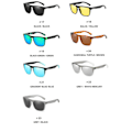 Pikkukuva 7 / 7: Laadukkaat, muodikkaat, mukautetut logolla varustetut neliönmuotoiset aurinkolasit, urheilulliset, polarisoidut miesten aurinkolasit 2024 C1 mens sunglasses
