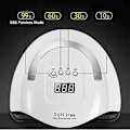 Miniatyrbillede 3 af 5: 180w Sol Neglelampe Tørrer Uv Lys Gel Hærdende Maskine Timer Led Professionelt Værktøj