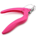 Miniatyrbillede 1 af 5: 1 stk. Pink Manicure Negleklipper Negleklipper Akryl Gel Falske Negle Tip Klipper Negleklipper Triple Tip Klipper Værktøj
