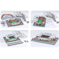 Miniatyrbillede 3 af 4: Old Trafford Stadion Model Puslespil 3D Fodbold M