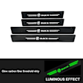 Miniatyrbild 4 av 5: Auto dörrtröskelskydd anti-scratch dörrtröskelskydd för fordonstillbehör_llk13 Isuzu 4pcs