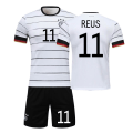 Miniatyrbillede 5 af 11: 2021 Tysk landshold nr. 13 Muller fodboldtrøje sæt til mænd og kvinder, voksne og børn, konkurrenceuniform, træningspersonlig trøje 2021 German Socks No. 11 16