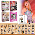 Miniatyrbillede 5 af 5: Julegave Taylor Swift The Eras Tour Hængende Pynt Adventskalender, 24 Dages Nedtællingskalender C